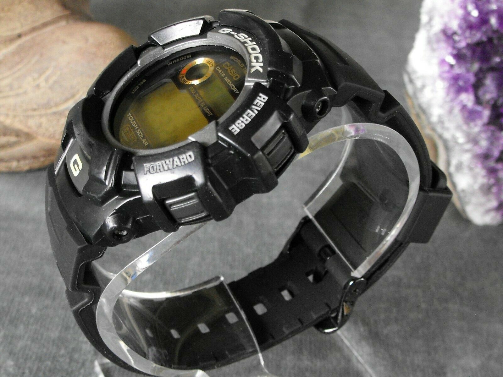 Rare Casio G Shock G-2300 2184 Module Tough Solar Databank Mens Watch Nice!  | WatchCharts Marketplace