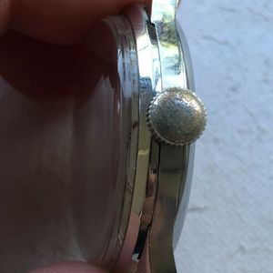 Montre Vintage Universal Genève Calendar Moon Phase Années 1940-1950 - Cadran Blanc Original, Mécanique Suisse
