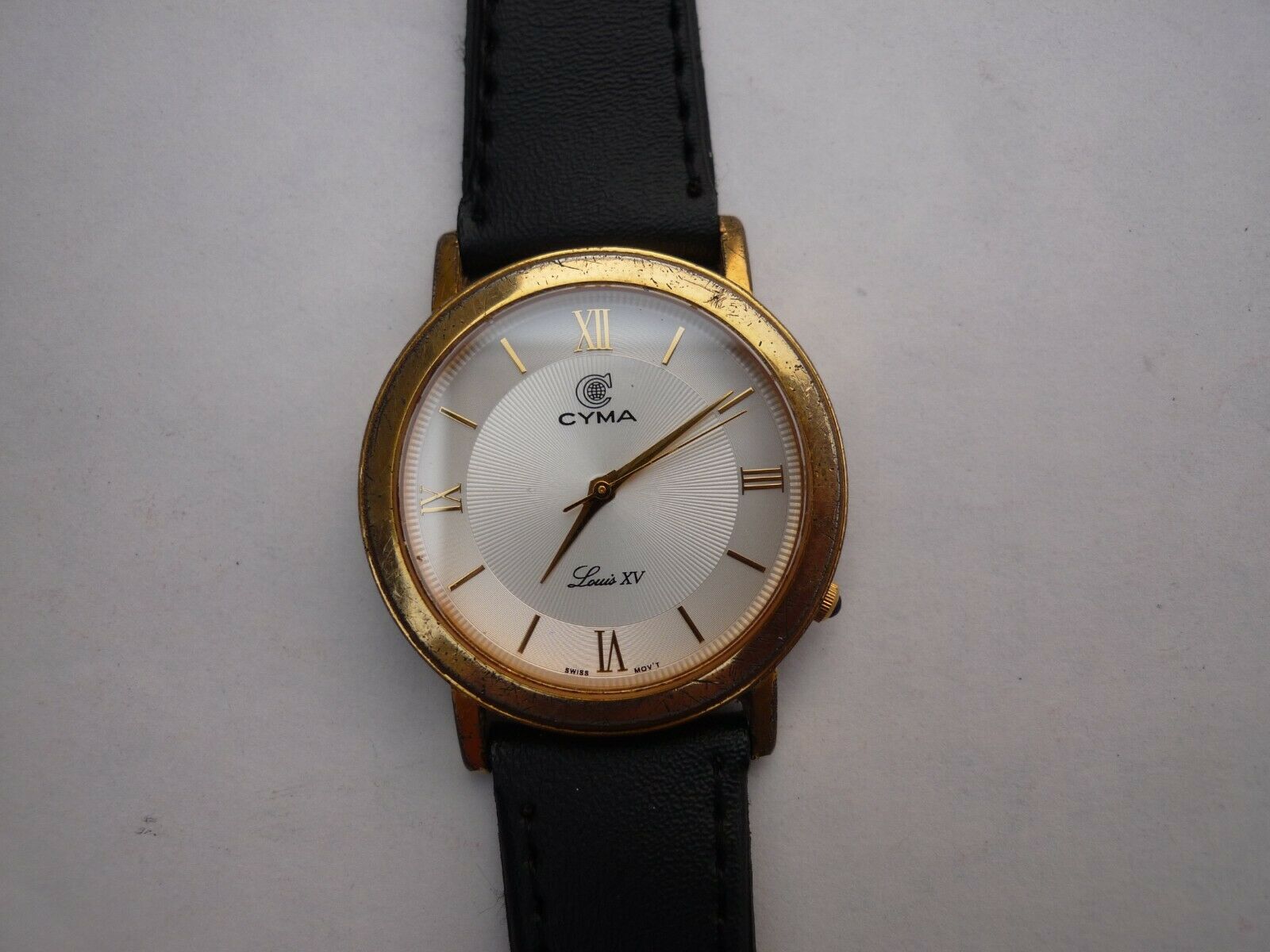 1940 CYMA Tank Case Wristwatch 15 Jewels Cal. Ref. 032D Swiss Made Wat –  SECOND HAND HOROLOGY