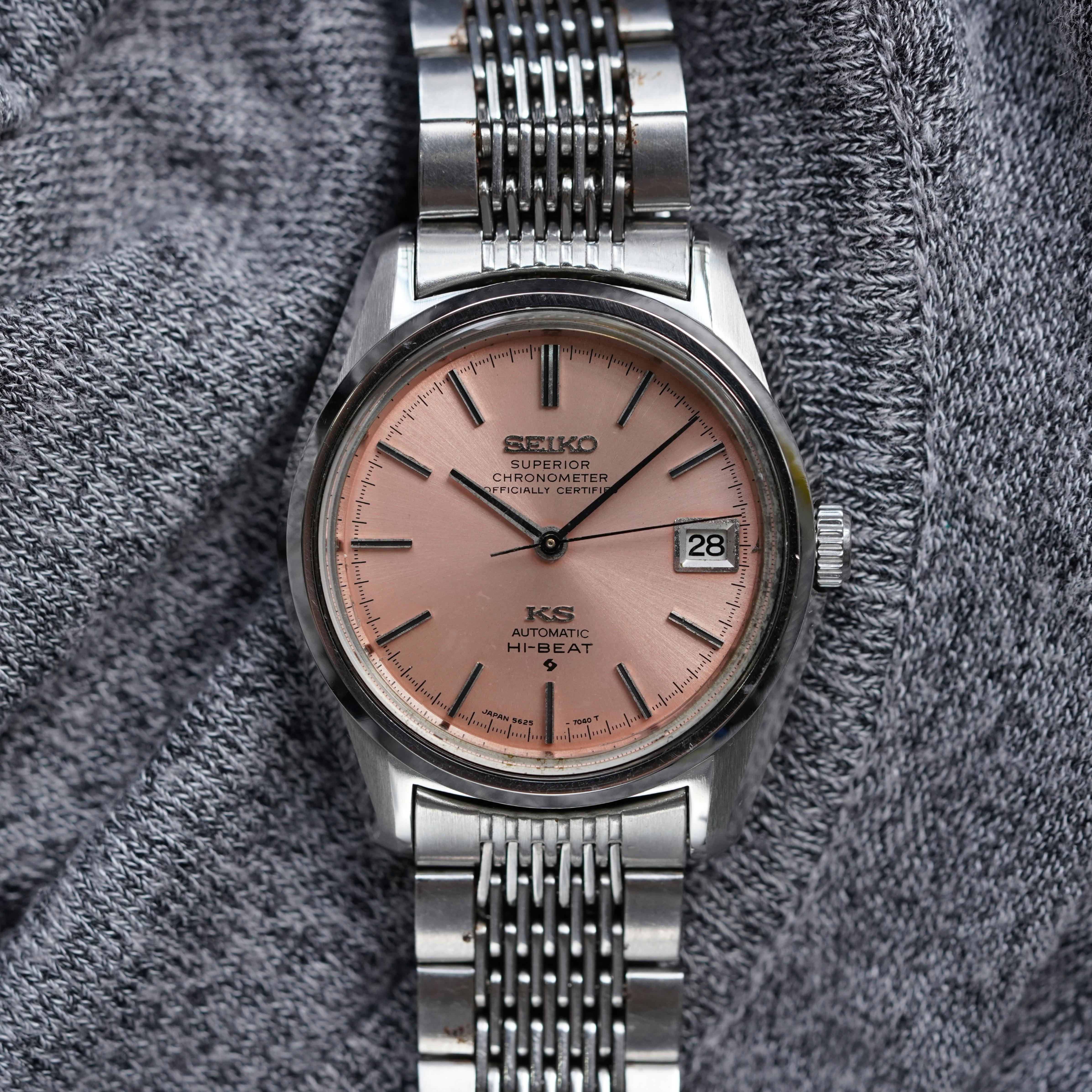 ミントコンディション！ 56キング 5625-7040 CHRONOMETER・外部微動 