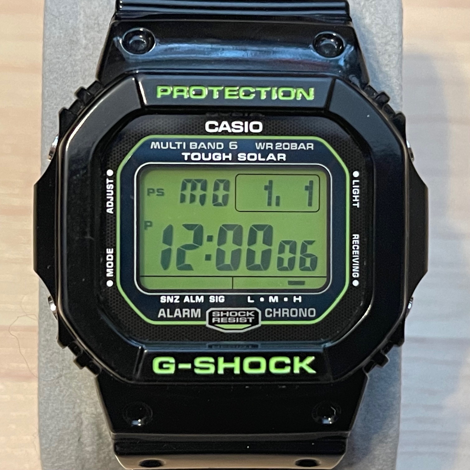 WTS] Casio G-Shock GW-M5610B-1 “Zombie” Tough Solar Atomic