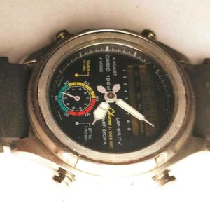 Vintage Casio Aw 600 Mod 373 Analog Digital Alarm Chrono Men Japan Made Watch Watchcharts