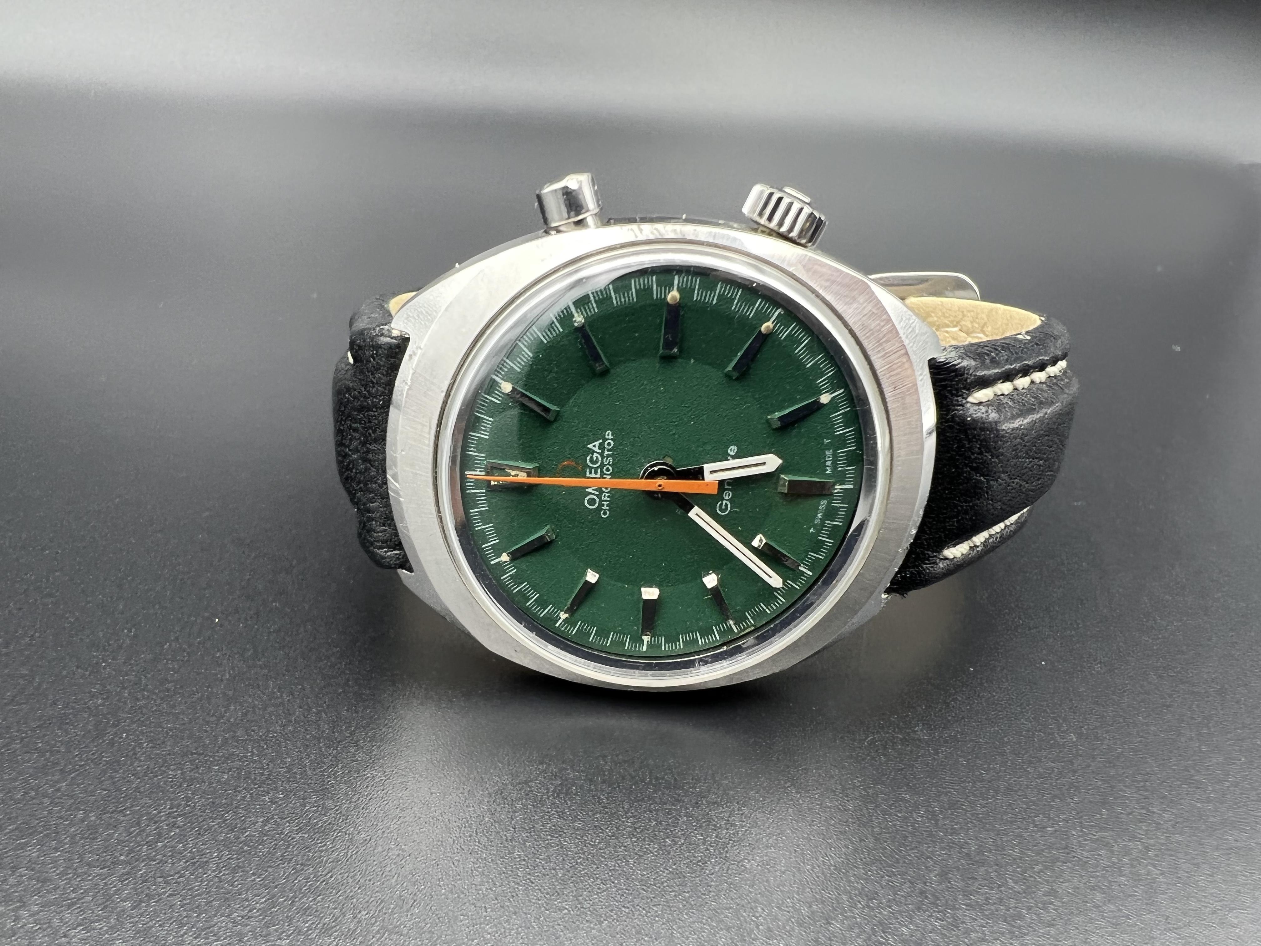 WTS Omega Chronostop Green WatchCharts