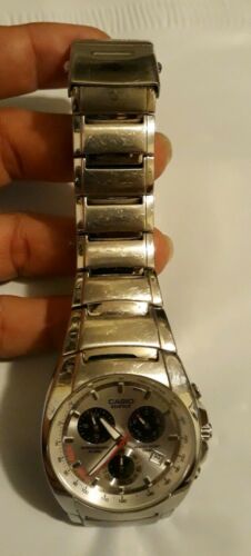 edifice casio water resistant 10 bar