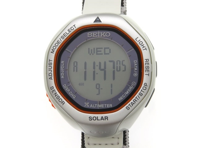 SEIKO Seiko Prospex Alpinist Snow White Men's Men's Watch Solar White Gray  SBEB039 S822-00A0 [474] [Used] [Daikokuya] | WatchCharts
