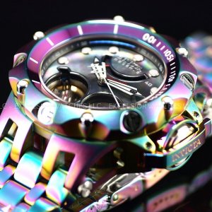 Invicta Reserve 52mm VENOM Fusion DOUBLE OPEN HEART Automatic