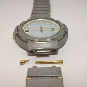 Very Rare Seiko Giugiaro Design 5H22-6A30 Industrial Shroud Diver