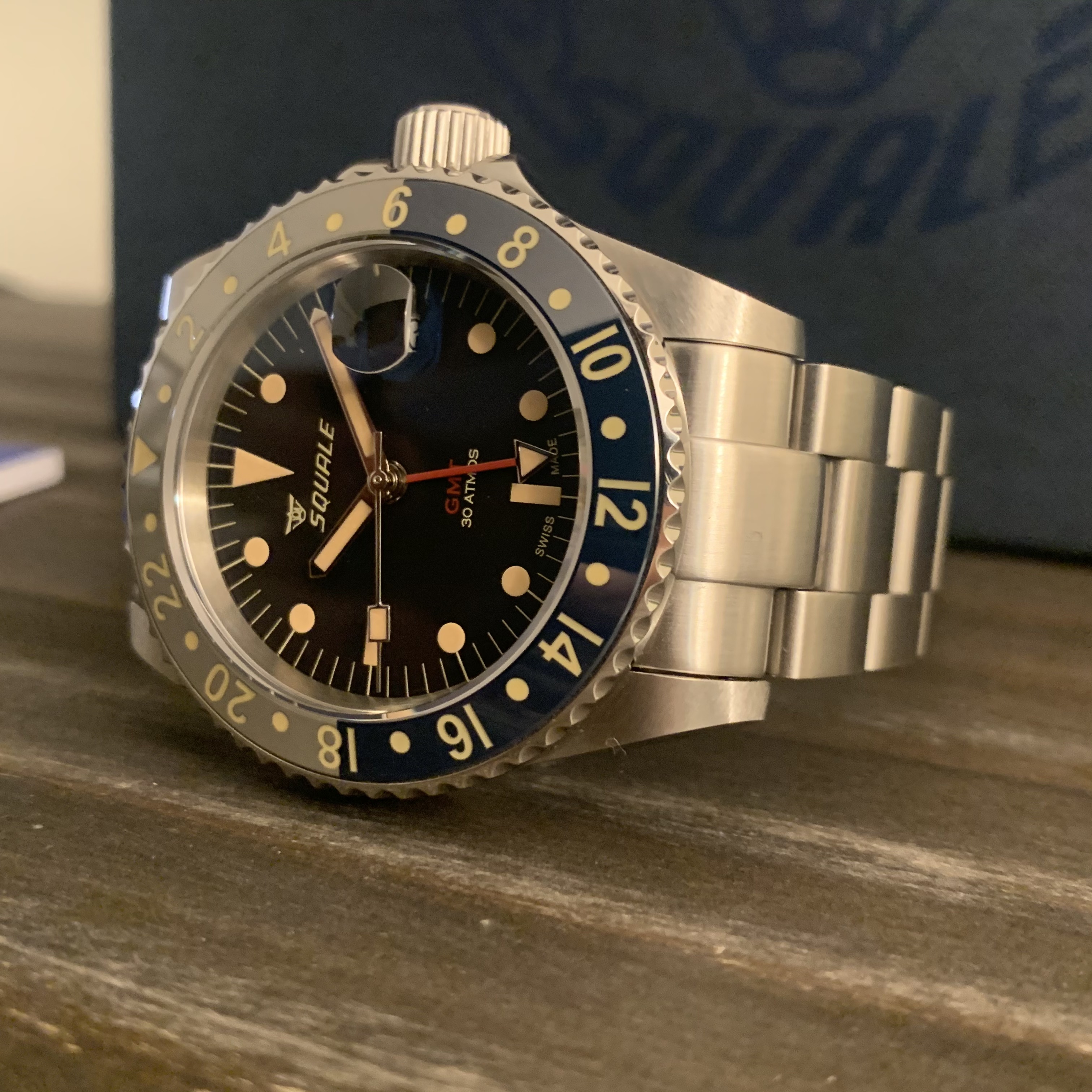 Squale 30 atmos sales tropic gmt