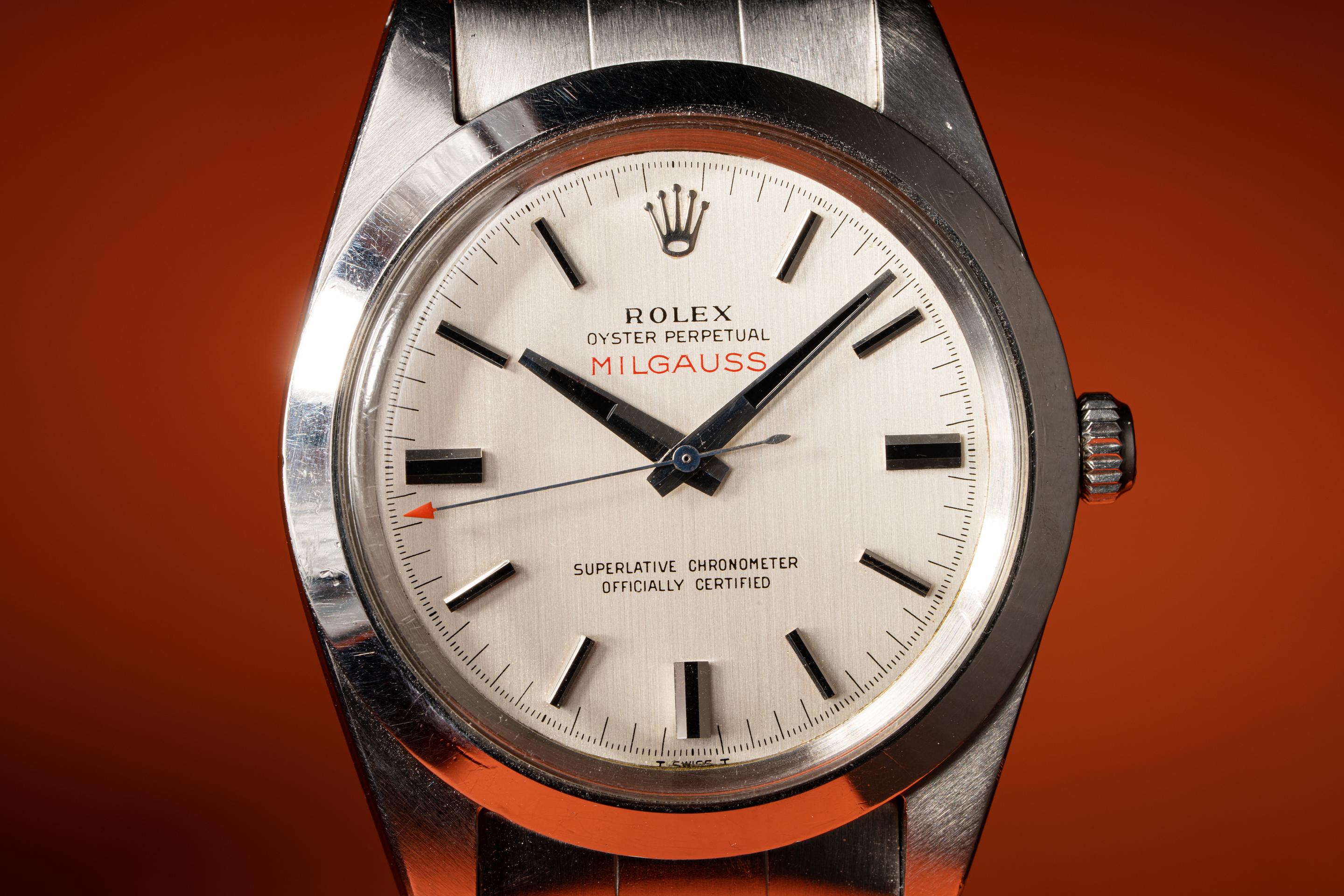 rolex milgauss cern