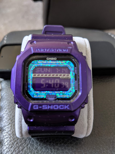 CASIO G-SHOCK GLS-5600KL (Purple, White and Black set) | WatchCharts