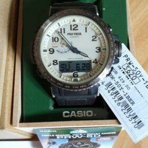 Casio Pro Trek Prw 50y 1ber Outdoor Weltuhr Solaruhr 3 Sensor Mit Garantie Watchcharts