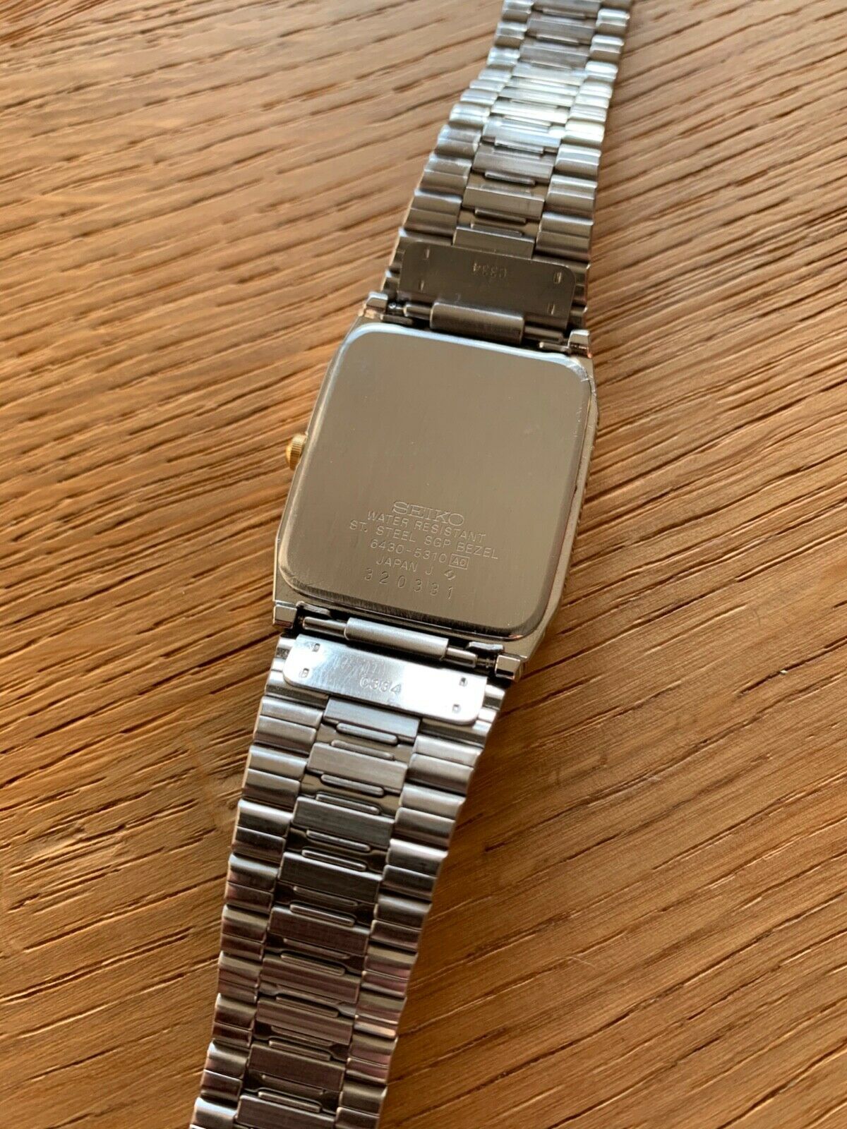 高級腕時計 シンガポール Armbanduhr Original Seiko Quartz 6430 - 5310 Japan J | WatchCharts