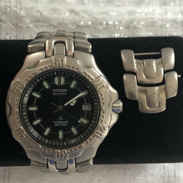 citizen eco drive titanium wr200