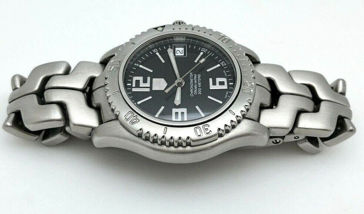 Tag Heuer AUTOMATIC Chronometer 200M Steel WT5210 BLACK DIAL 37mm