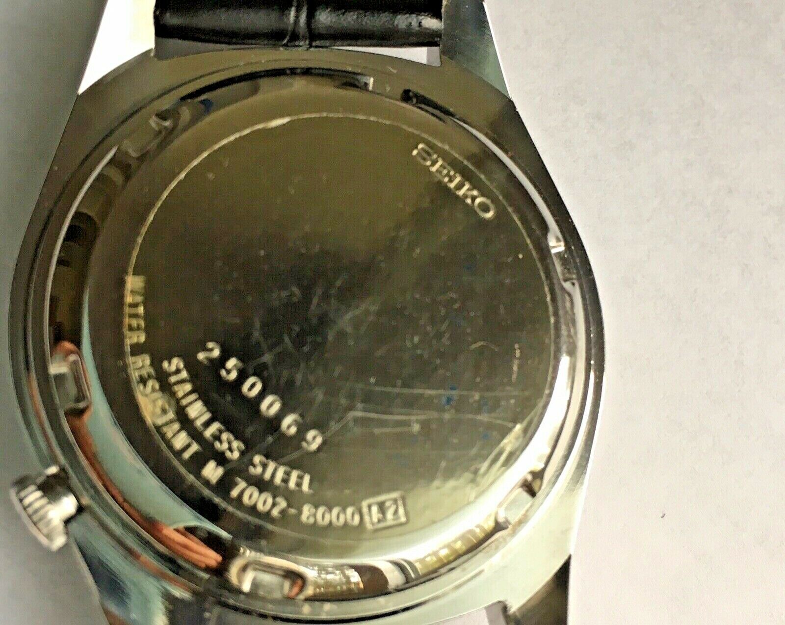 VINTAGE SEIKO 7002-8000 Automatic - serviced | WatchCharts