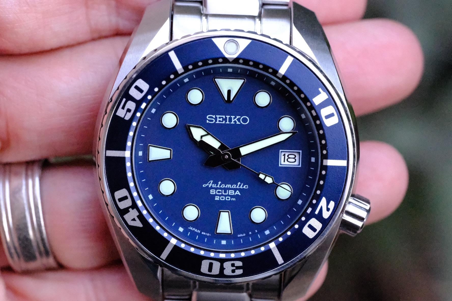 FS Seiko Sumo Blu Dial Blumo WatchCharts Marketplace
