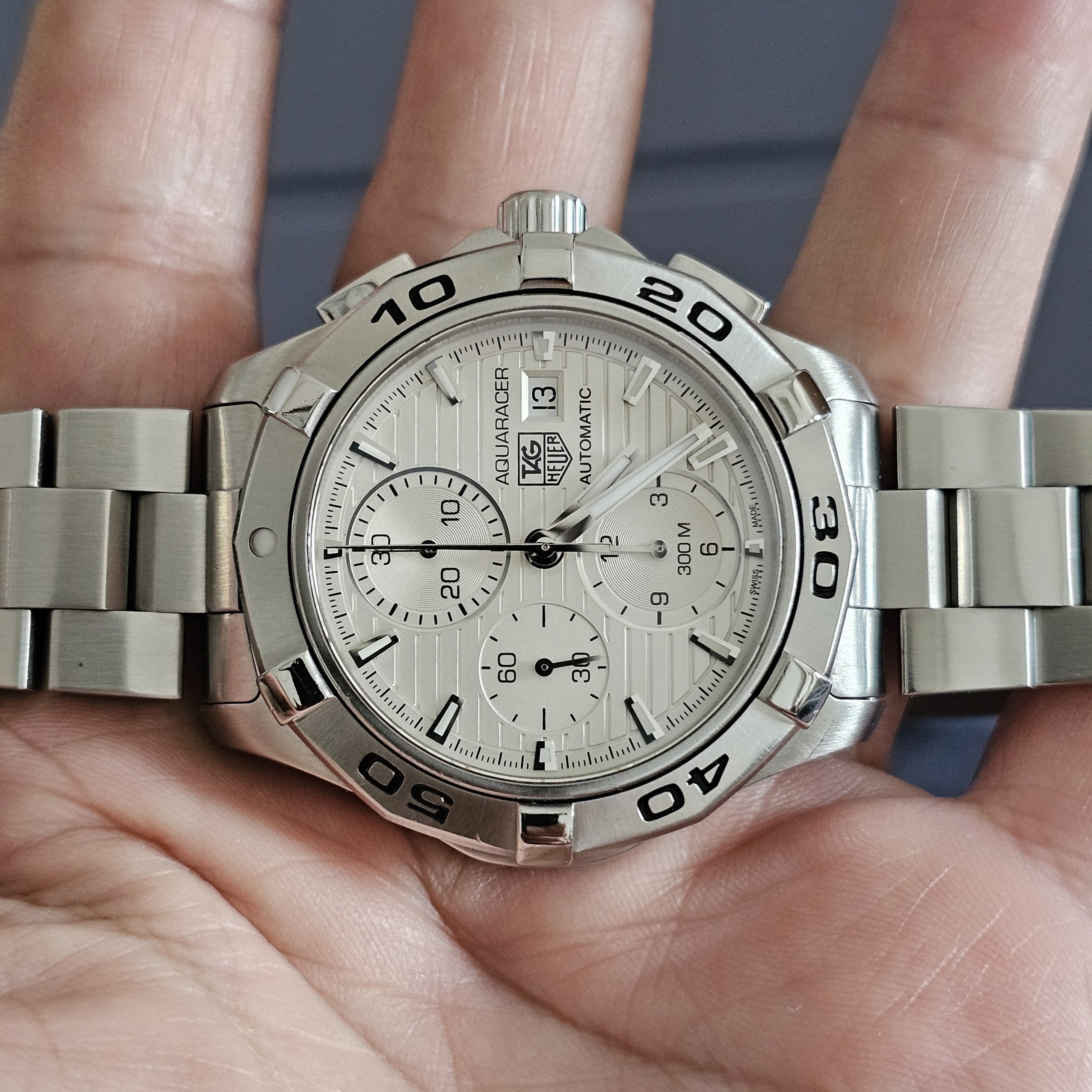 Tag Heuer Aquaracer CAP2111 Automatic Chronograph WatchCharts