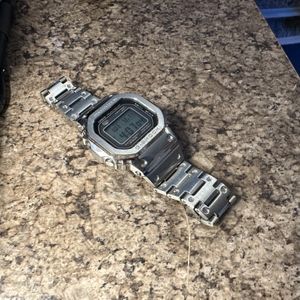 Men s CASIO Edifice EFA 107 Stainless Steel Wristwatch Spares Repairs G23 WatchCharts Marketplace