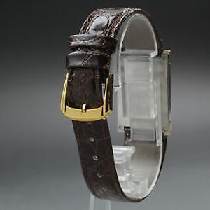 Exc+5] SEIKO CREDOR 6730-5711 Quartz Men's Watch 22K Gold SGP from