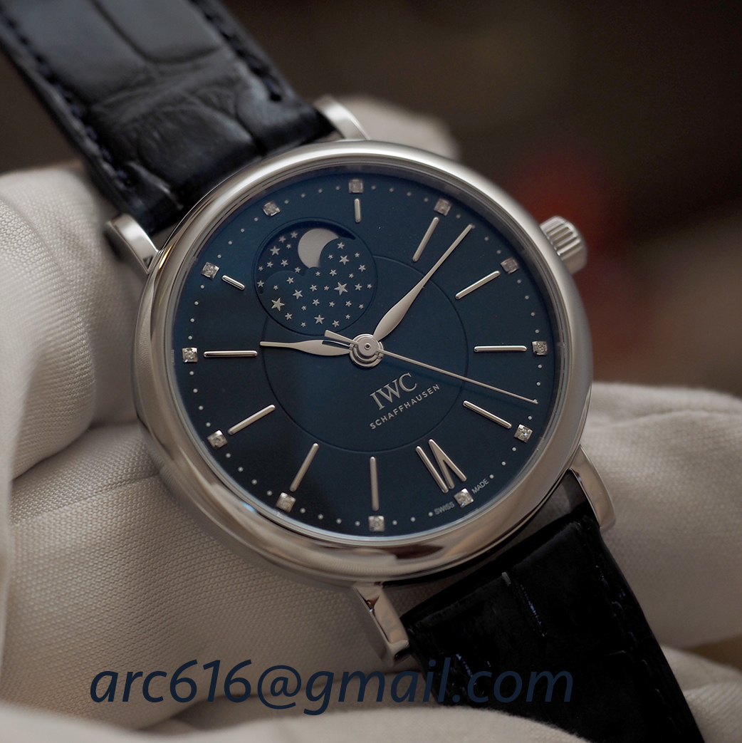 IWC PORTOFINO MOON PHASE 37mm LAUREUS SPORT FOUNDATION LIMITED