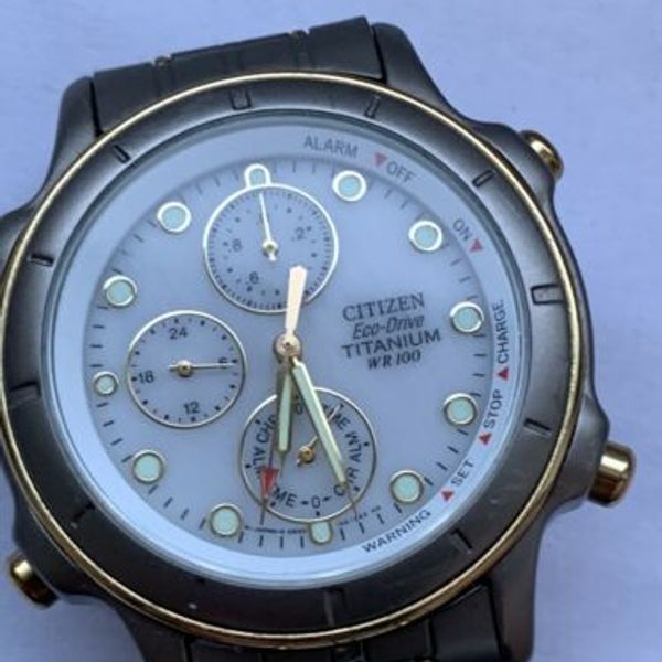 Poussoir Citizen En Acier Inoxydable 508K0050A Pour Mouvement Eco-Drive 0850 - Neuf De Stock