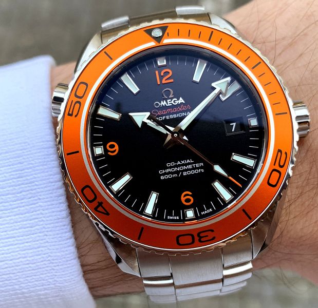 Omega planet ocean 2024 45.5 mm orange