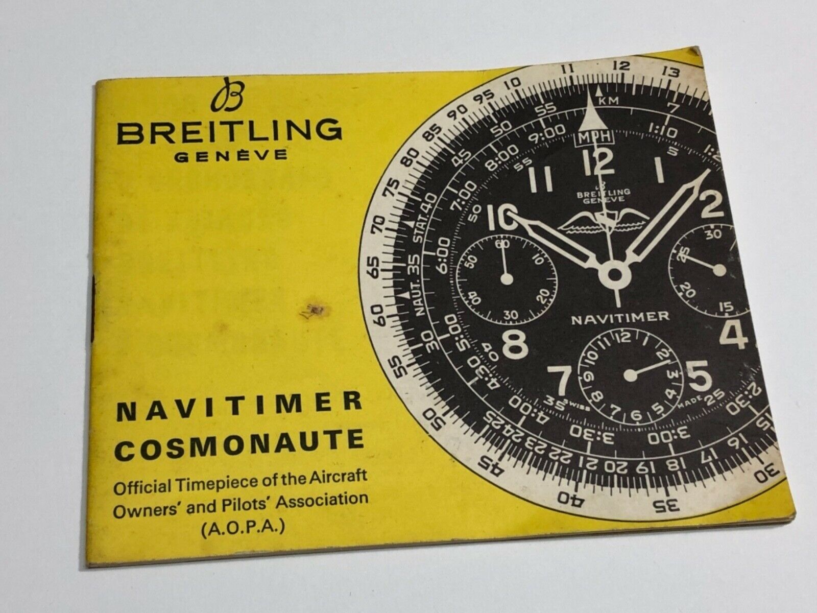 Breitling navitimer store manual