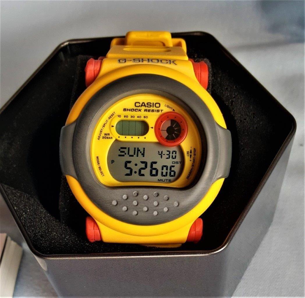 F/S: Rare Yellow CASIO G-Shock G-001-9 'Jason' Model | WatchCharts