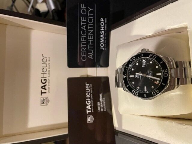 Tag heuer aquaracer calibre hotsell 5 jomashop