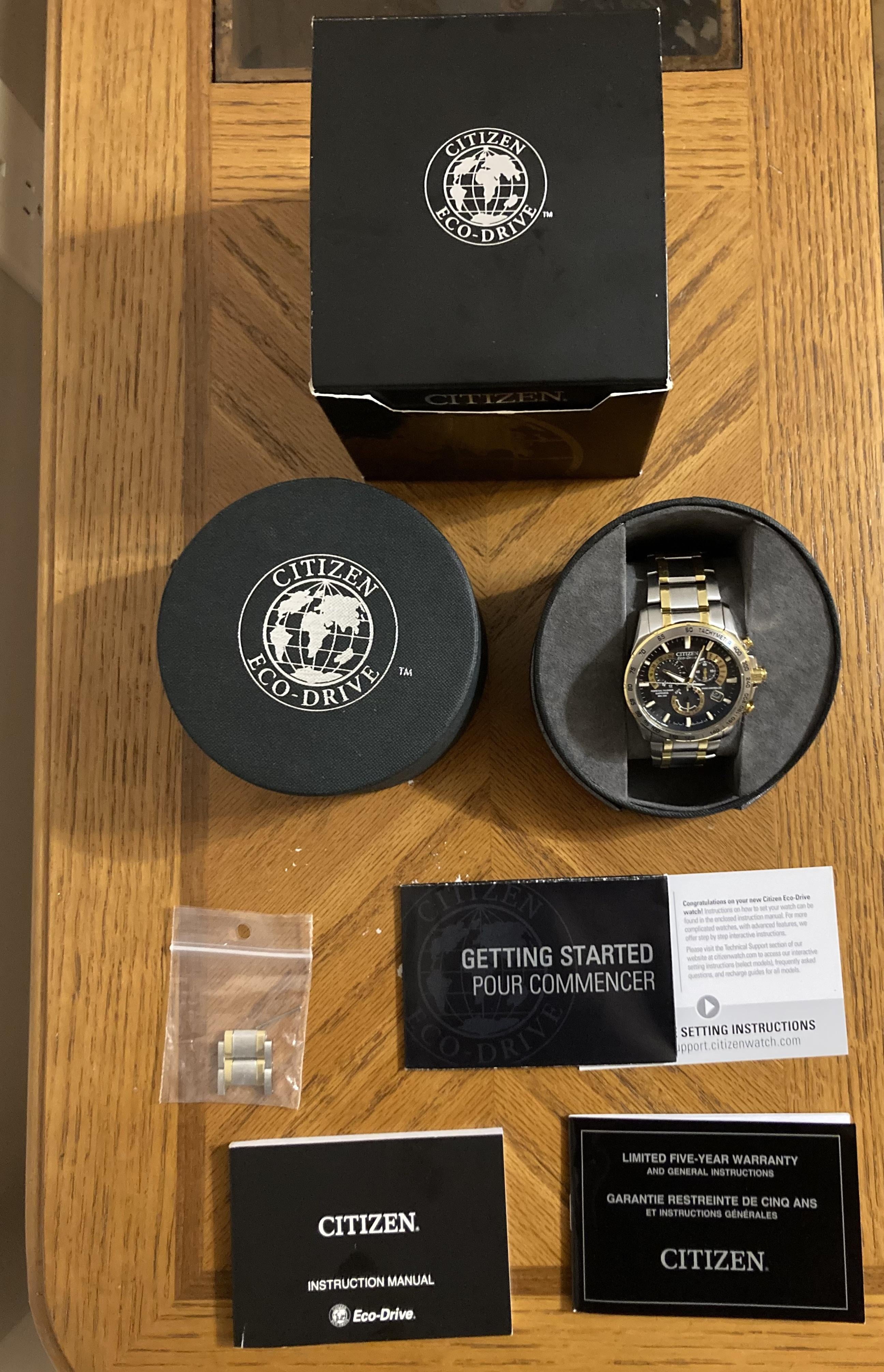 WTS Citizen Eco Drive AT4004 52E WatchCharts Marketplace