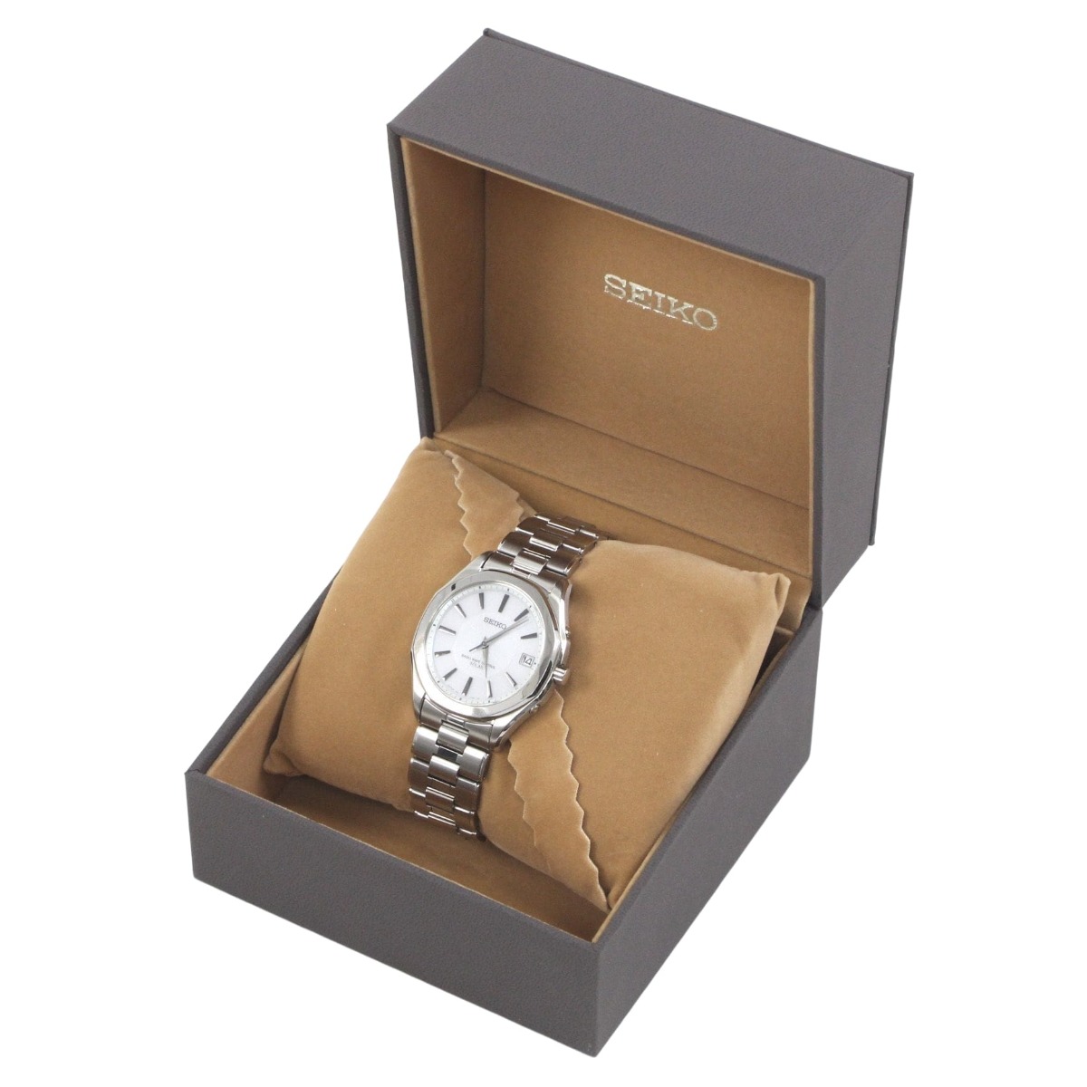 【秀品・レア】SEIKO DOLCE SADZ071 新品 セイコー 高級ライン ドルチェ 電波ソーラー 電波時計