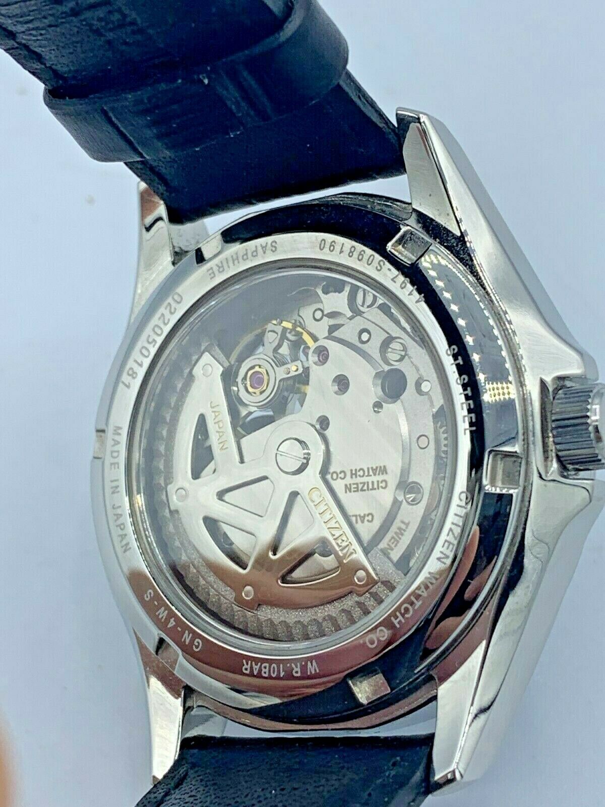 Citizen Automatic Watches 4197-S098190 Blue dial 022050181 Mens