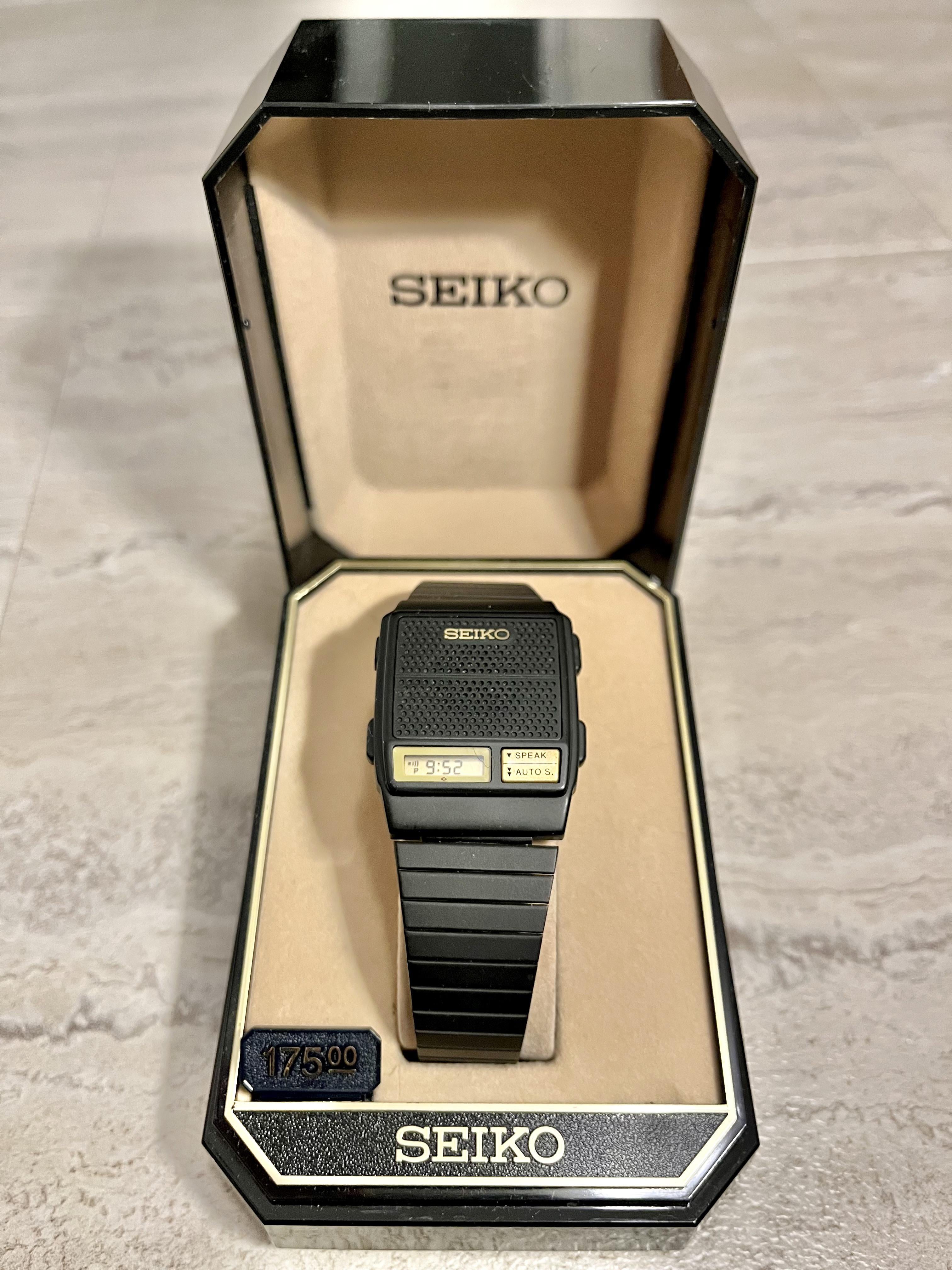 WTS Seiko Talking Watch WatchCharts