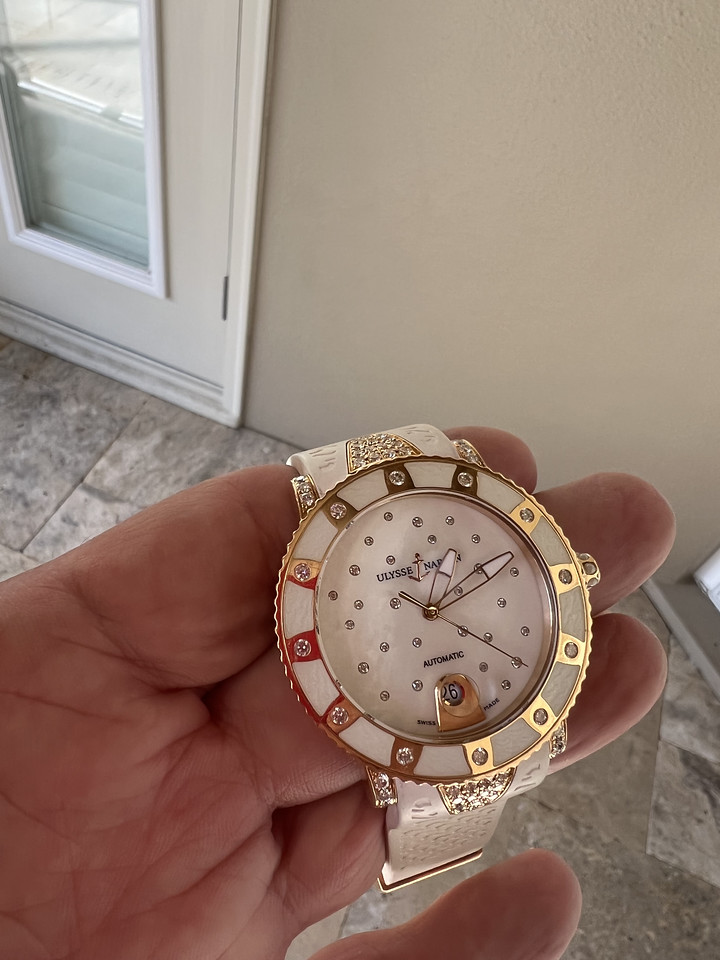 FS ULYSSE NARDIN Lady Marine Diver Starry Night Rose gold diamond