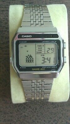 casio gold watch at game