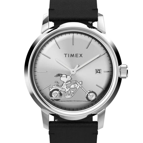 Authentic TIMEX X Peanuts snoopy Easy Rider Marlin Automatic Watch ...