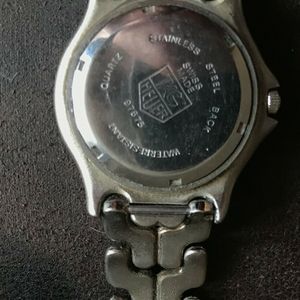 MENS / LADIES SILVER 97675 SWISS TAG HEUER NAMED QUARTZ WRIST