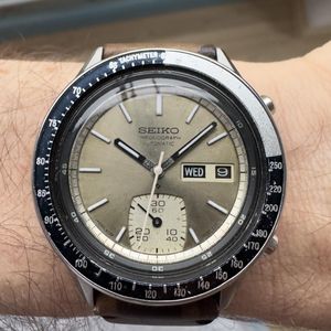 Seiko Silver Ghost Bezel 6139-6040 Seiko 6139-6040 