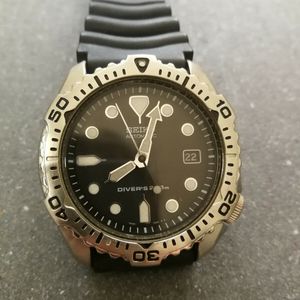 Seiko 7002-702 - 1990's Seiko Dive Watch - Diver's 200m -All Original |  WatchCharts