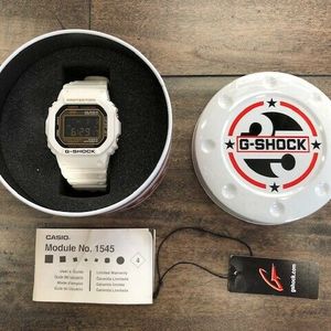 Casio G-Shock DW-5025B-7 Rising White 25th Anniversary Watch