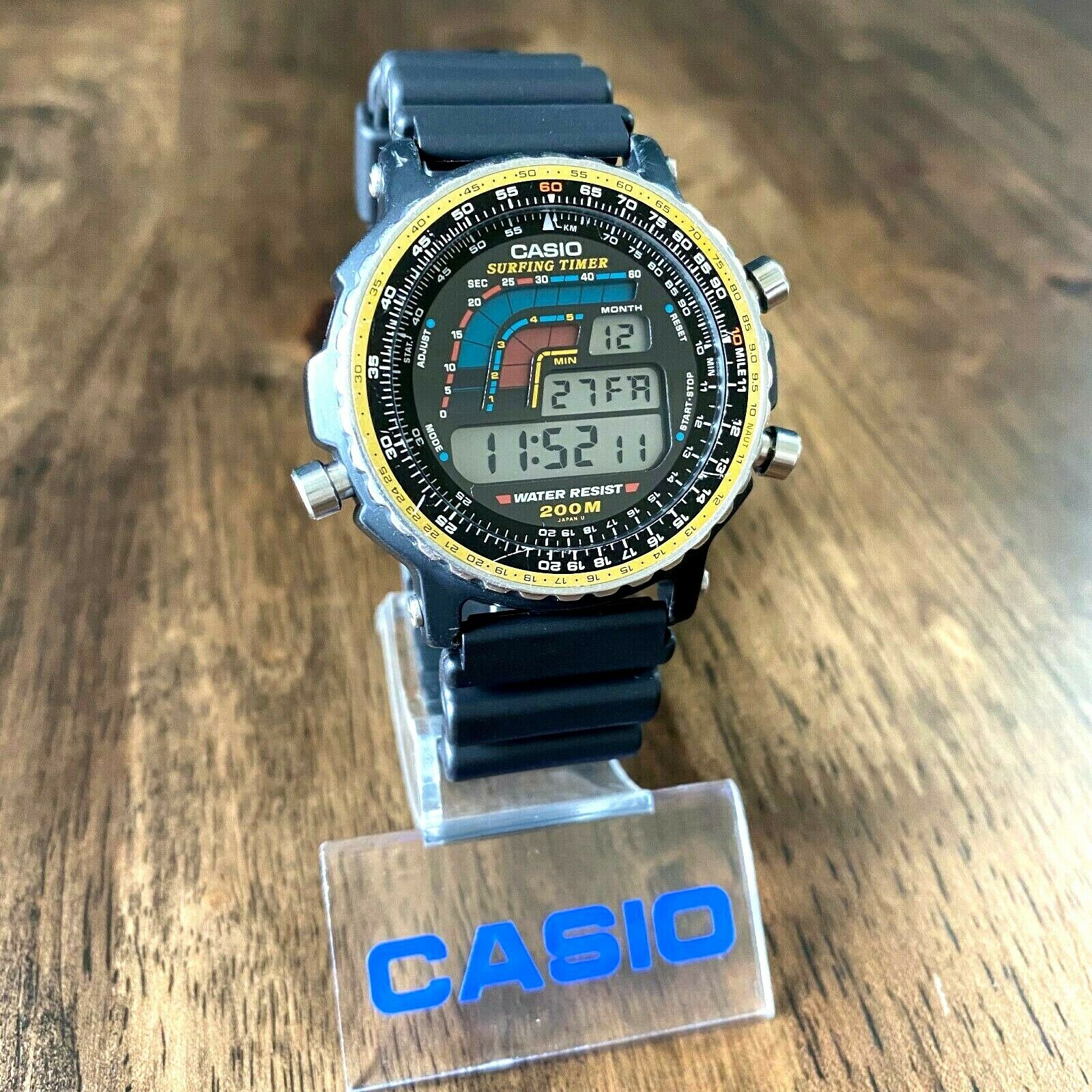 casio surfing timer