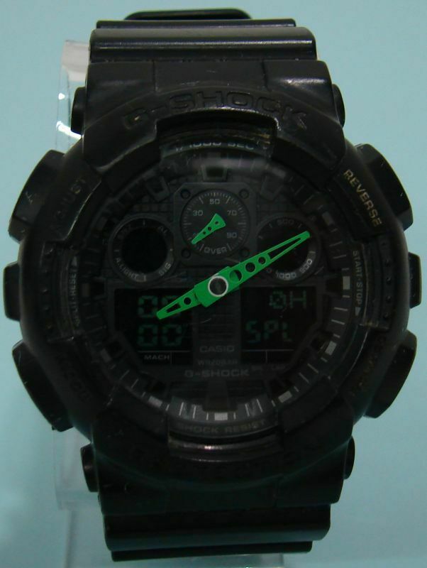 Casio G Shock 49mm Analog Digital Mens Watch Module 5081 (GA-100