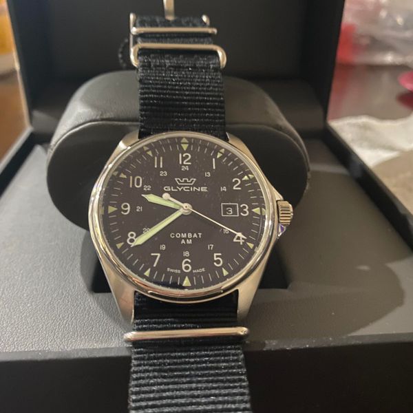 [WTS] Glycine Combat 6 Vintage Automatic Men's Watch ref. 3890.191AT ...