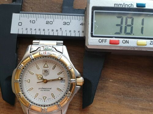 TAG HEUER WF1220-KO,SAPPHIRE G,WR200,STAINLESS STEEL,4000 SERIES