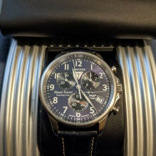 Junkers Mount Everest Soaring Over Chronograph Mountain Wave