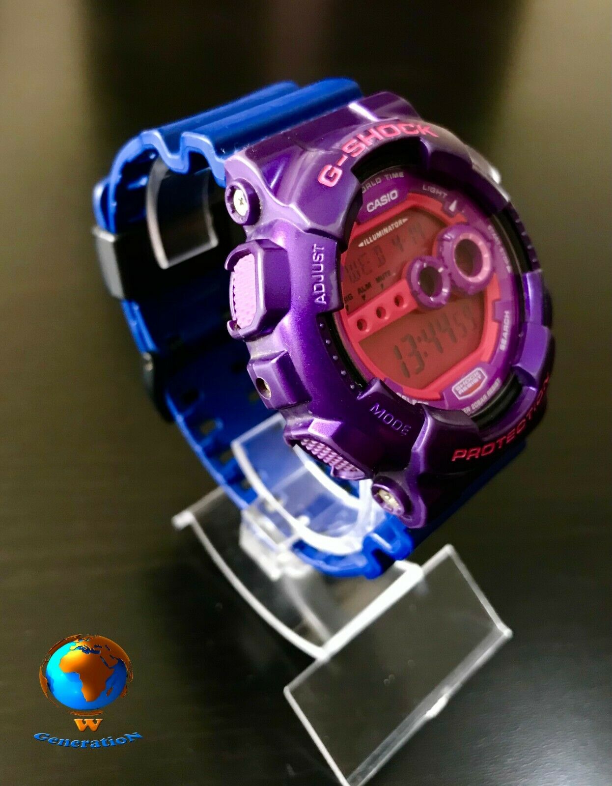 Casio G-Shock G-SHOCK Purple GD-100SC Colors Watch GD-100SC-6 