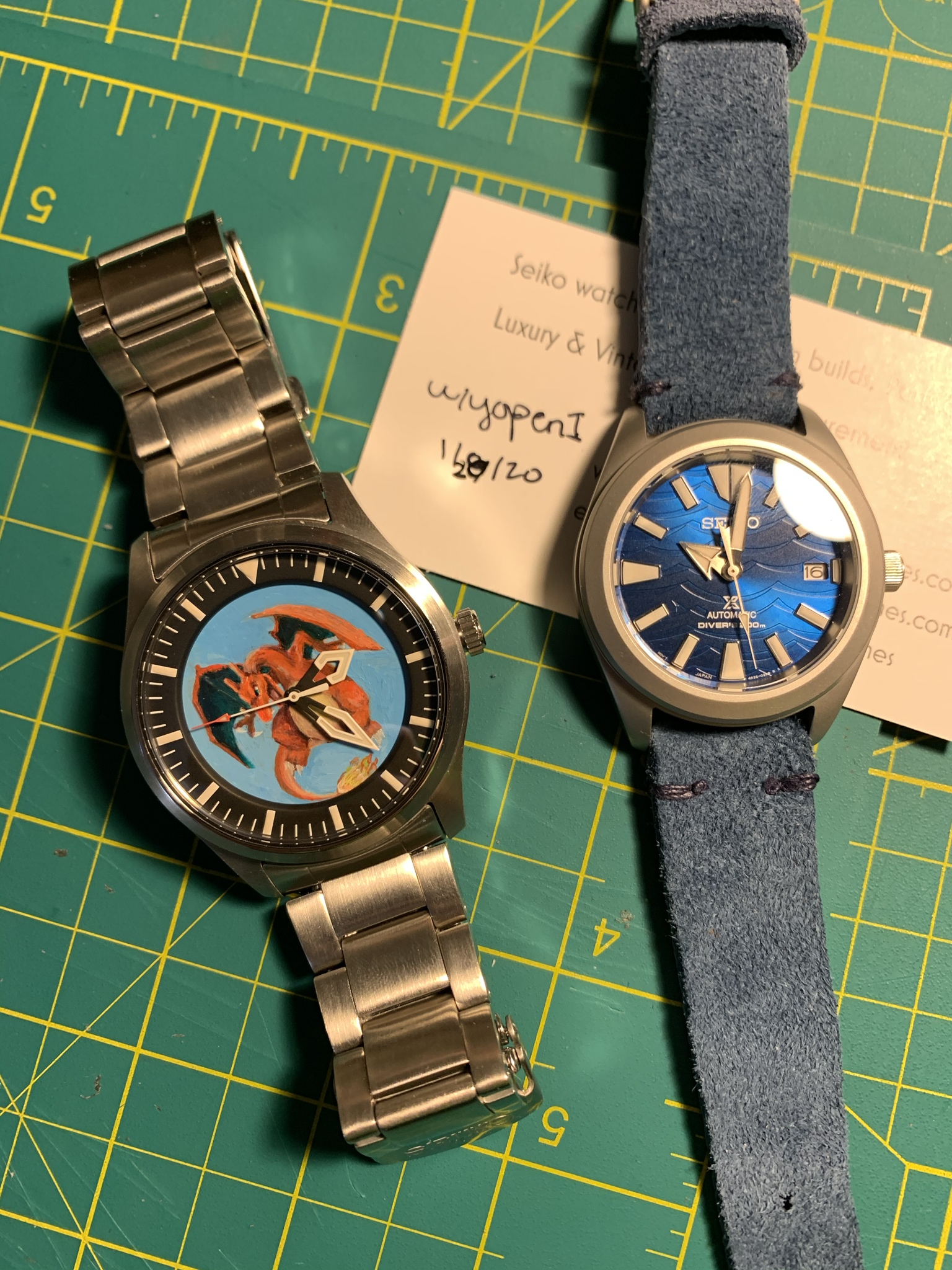 WTS] Seiko SNZG13 Charizard Mod - Maxed Out! | WatchCharts
