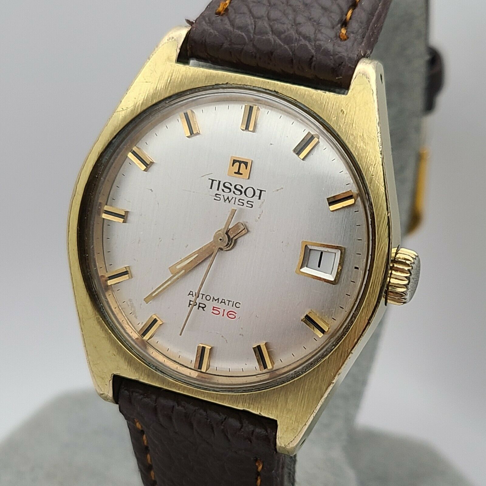 Vintage TISSOT PR516 44620 3X Men s automatic watch 786 2 date