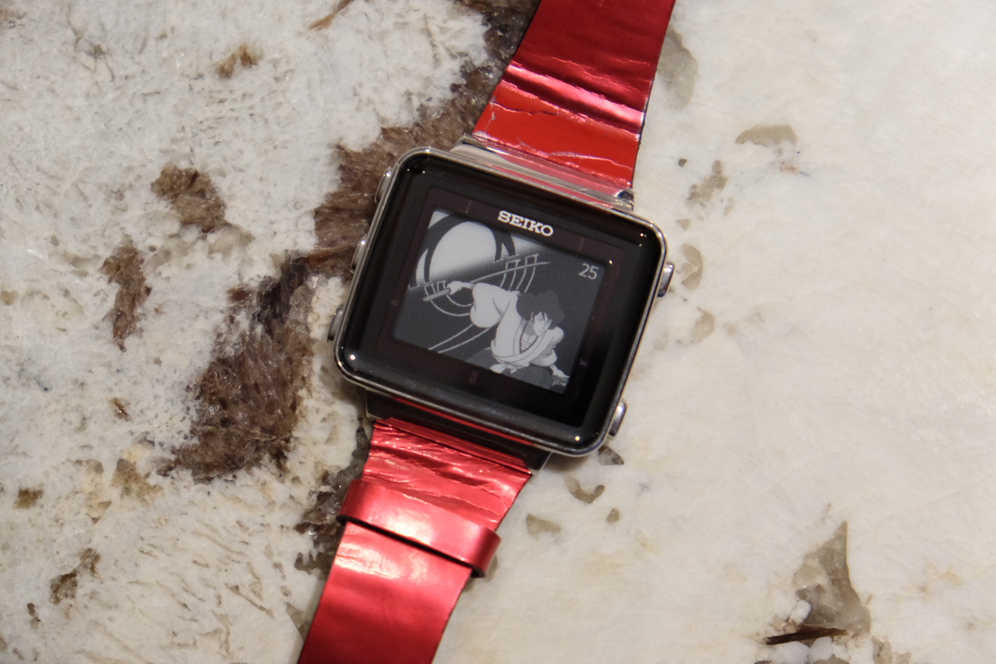 レア Seiko S771-0AB0 GOLGO 13 Solar 腕時計-
