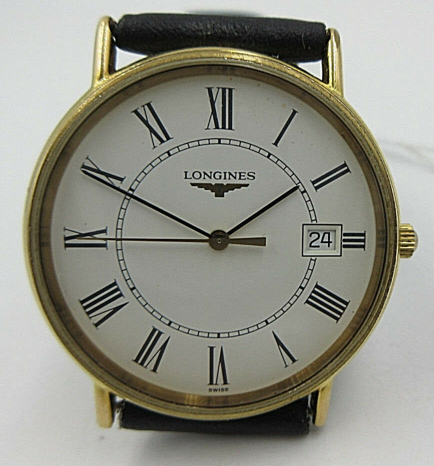 Longines La Grande Classique Quartz Men s Watch L4.636.2 Working